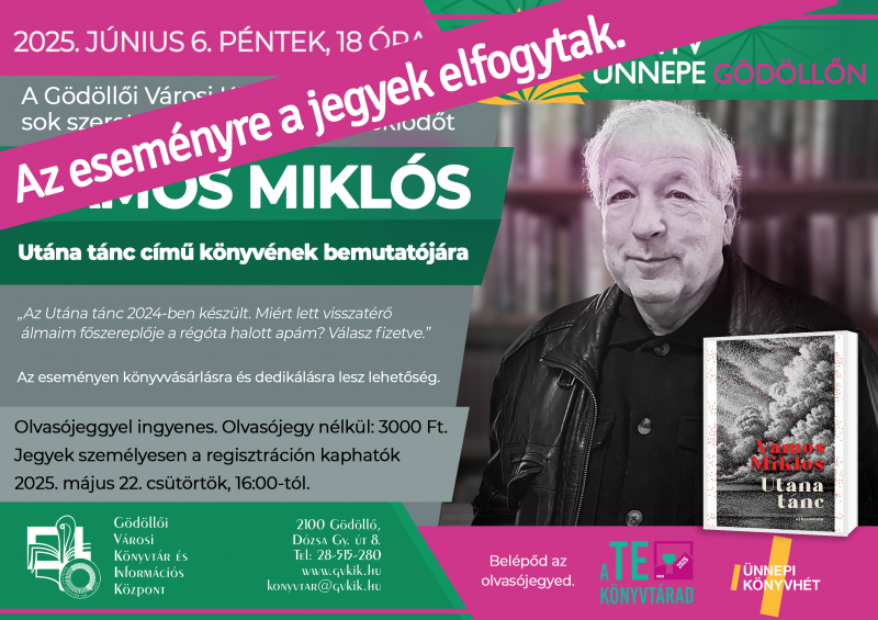 Könyv Ünnepe Gödöllőn - Vámos Miklós