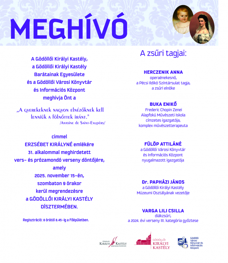 Erzsébet szavalóverseny - Döntőbe jutottak