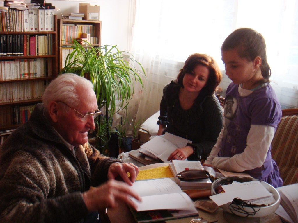  Találkozó Kányádi Sándorral 2011. febr.