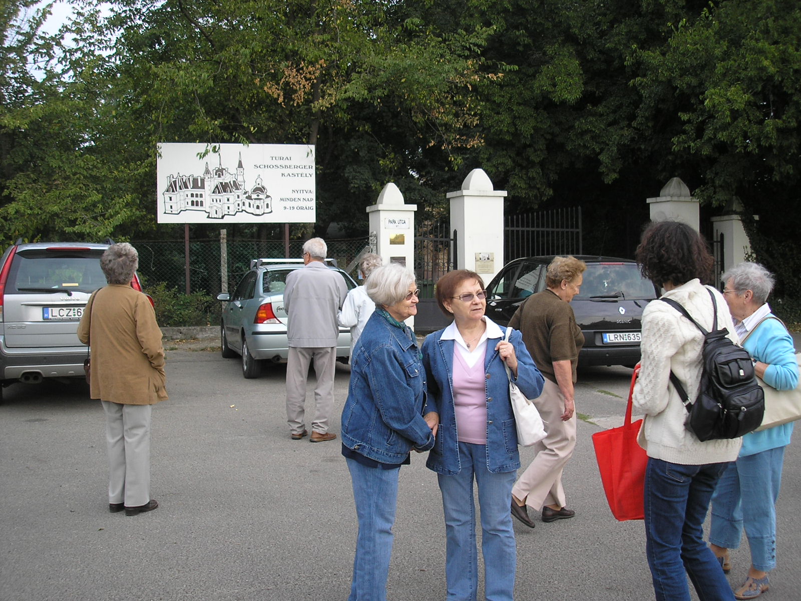 A Kastély bejárata.