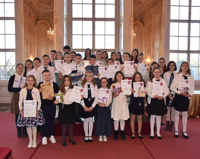 Erzsébet szavalóverseny eredmények