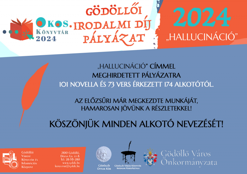 Gödöllői Irodalmi Díj - előzsűrizés