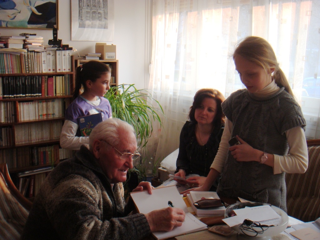  Találkozó Kányádi Sándorral 2011. febr.